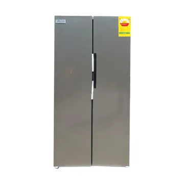 Zara Fridge Side By Side 380 Litres Net Silver
