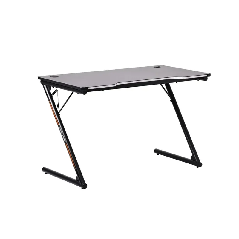Porodo Gaming Table with RGB LED Light with Gaming Mousepad – Black