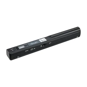 Autens Portable Handheld Scanner Included 16G SD Card-Wand Scanner A4 Documents Up to 900DP
