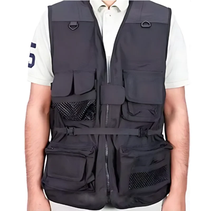 Camera Vest with Side Holster