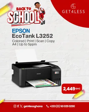 Epson EcoTank L3252 Print Scan Copy Colour Printer