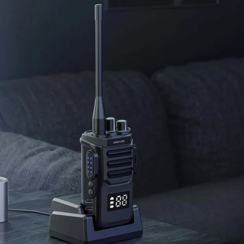 Green Lion GPX700 Walkie Talkie – Black