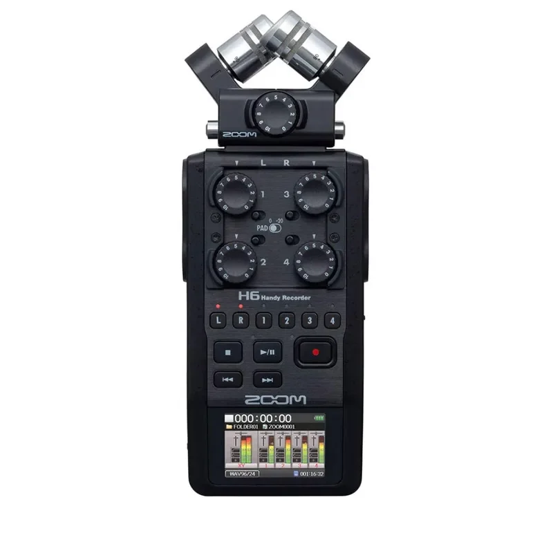 Zoom Handy Versatile and Portable Six Track Recorder H6