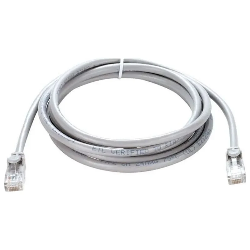 D-Link Cat 6 UTP 24 AWG Round Patch Cord – 2M Grey Color
