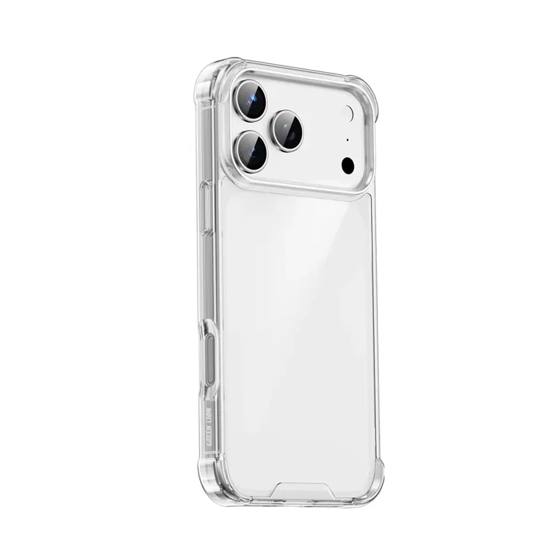 Green Lion Anti-Shock Case For Iphone 17 Pro Max – Clear