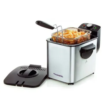 Nasco Deep Fryer GS/3000Watt Adjustable Thermostat and Power Indicator