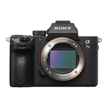 Sony A7 III Full Frame Mirrorless Interchangeable Lens Camera Body Only Black