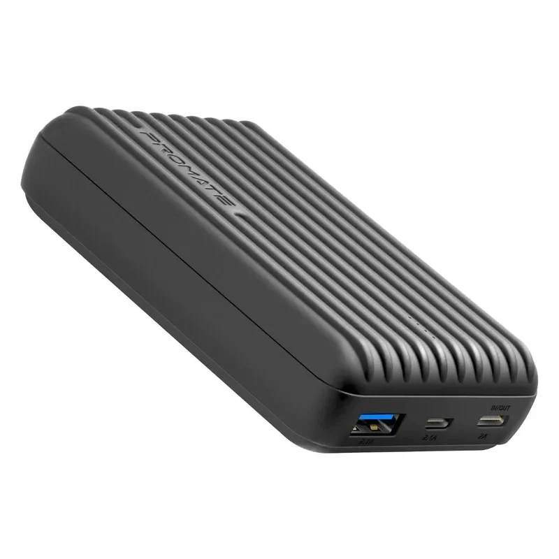 Promate10000mAh High Capacity Power Bank with 3.1A Dual USB