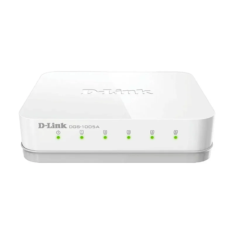 D-Link 5 Port 10/100/1000 BASE-T Unmanaged Gigabit Switch