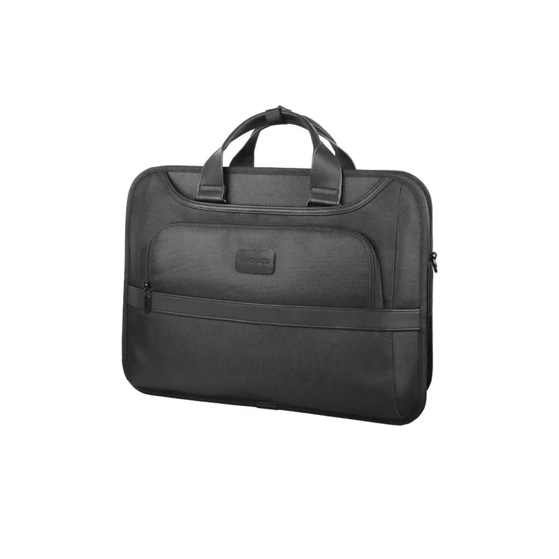 Promate 15.6″ Laptop Messenger Bag made from 1680D Polyester with Multiple Compartments