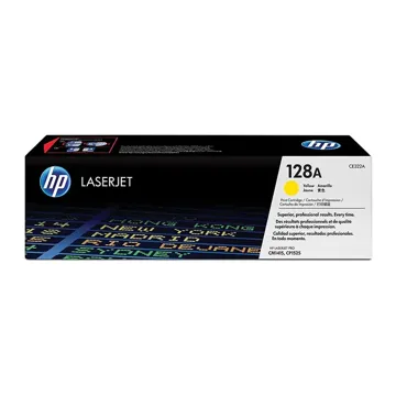 HP CE322A (128A) Original Laser Jet Toner Cartridge | Yellow