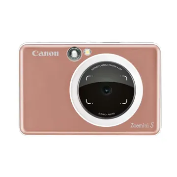 Canon Zoemini S Instant Camera Printer Rose Gold