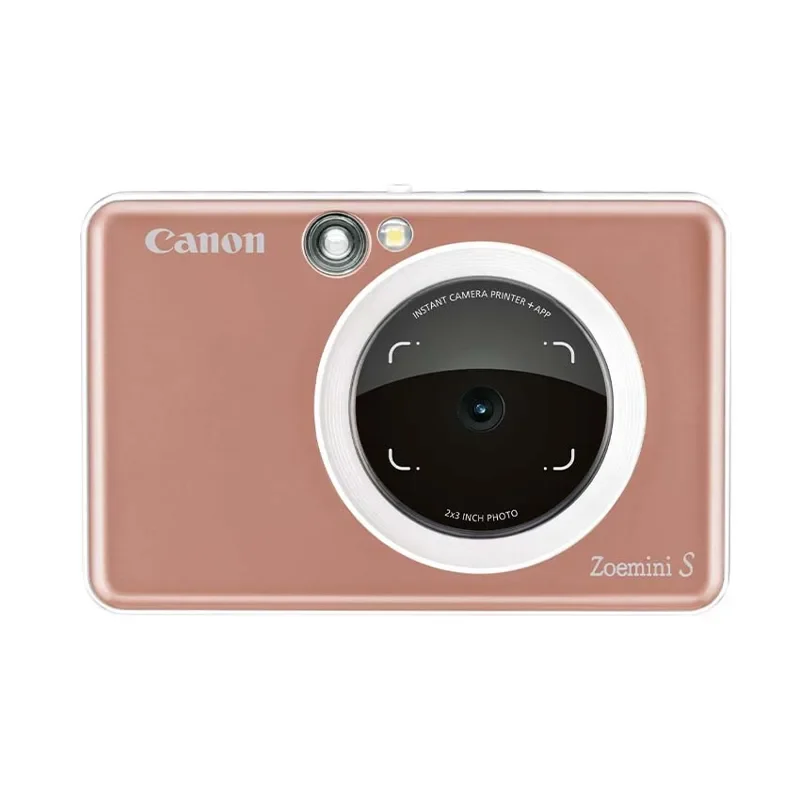 Canon Zoemini S Instant Camera Printer Rose Gold