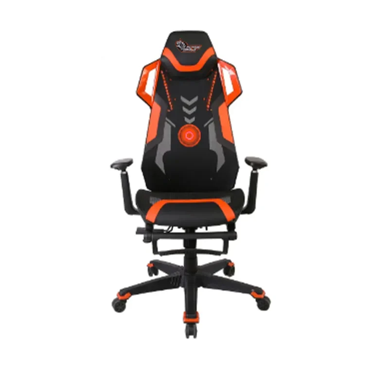Porodo Gaming Ergonomic Gaming Chair – Black/Orange