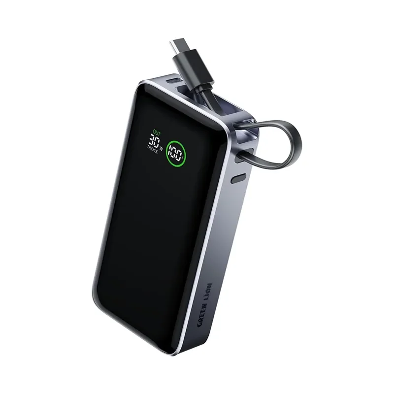 Green Lion Madrid 10 Power Bank 10000mAh PD 35W – Gray