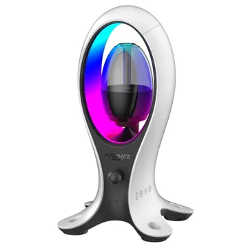 Promate 5W BT5.2 Speaker Headset Stand with RGB & USB Expansion