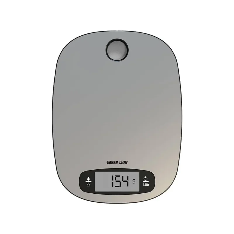 Green Lion Digital Kitchen Scale – Silver