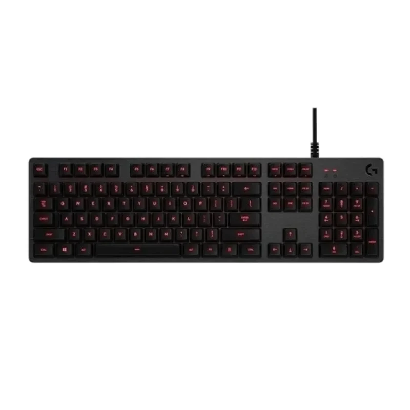 Logitech G413 Mechanical Keyboard Wired Carbon Red Led