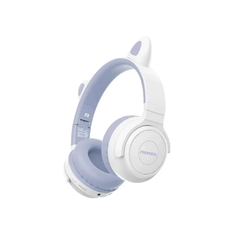 Promate Wireless Headphone Kid friendly with AUX,TF Card Slot