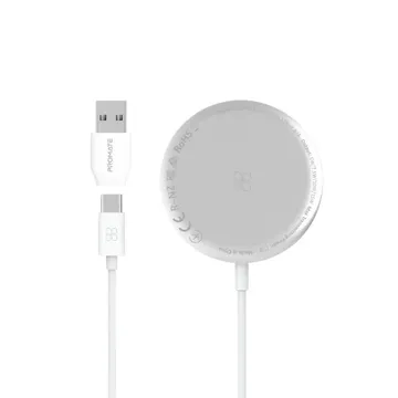 Promate 15W Ultra-Fast Magnetic Wireless Charger