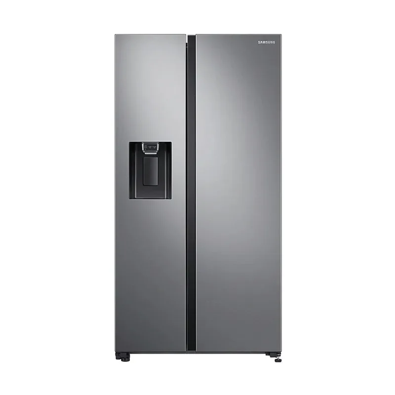 Samsung Fridge Side By Side 635 Litres Silver Water Dispenser