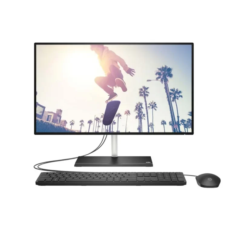 Hp All In One 24 Core i7 1255U 8GB DDR4 RAM 512GB SSD 23.8 Inches FHD Touch Black