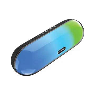 Promate High Fidelity RGB Wireless BT 5.3 Speaker, Capsule Design