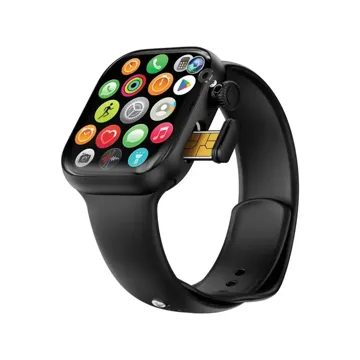 Green Lion Timex 4G 2.07 Inch Smart Watch – Black