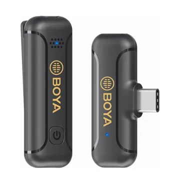 Boya By-WM3T2-U1 Digital True-Wireless Microphone System with TYPE-C Connector