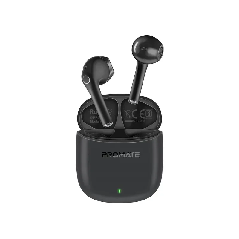 Promate High Fidelity Bluetooth v5.3 TWS Earphones with Intellitouch