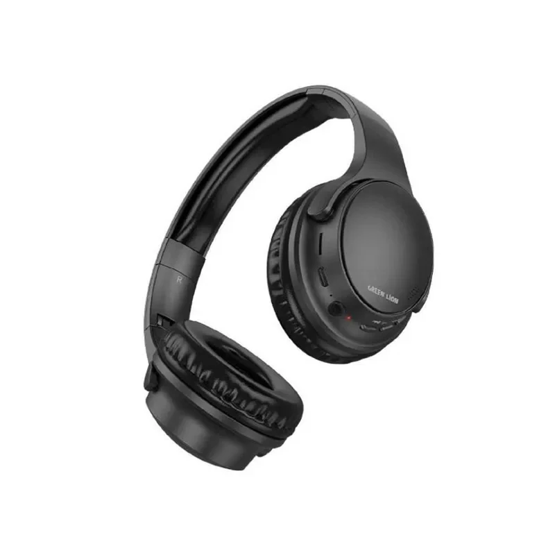 Green Lion Comfort Plus Headphones – Black