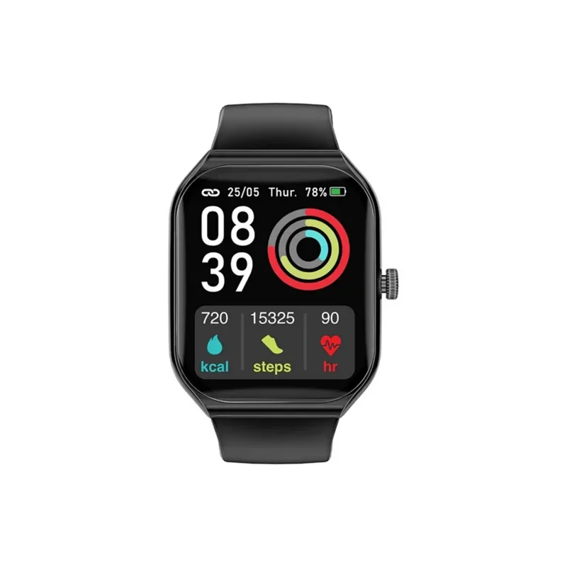 Promate 1.96 Inches Fitness Tracker Smartwatch with BT Calling