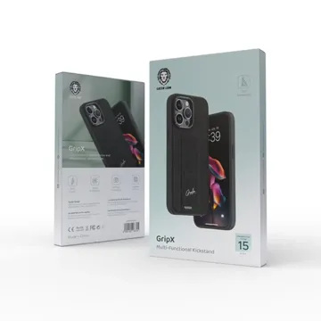 Green Lion GripX Case with Kickstand for iPhone 15 Pro