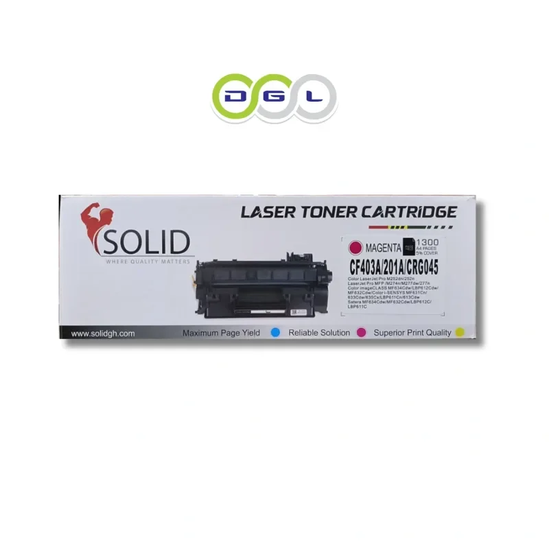 SOLID Toner CF403A / 201A / CRG045