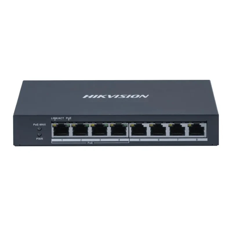 Hikvision 8-Port Gigabit Switch with 4 POE+