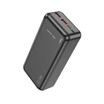 Green Lion PowerPack Fast Charge Power Bank 30000mAh PD 20W QC3.0 22.5W – Black
