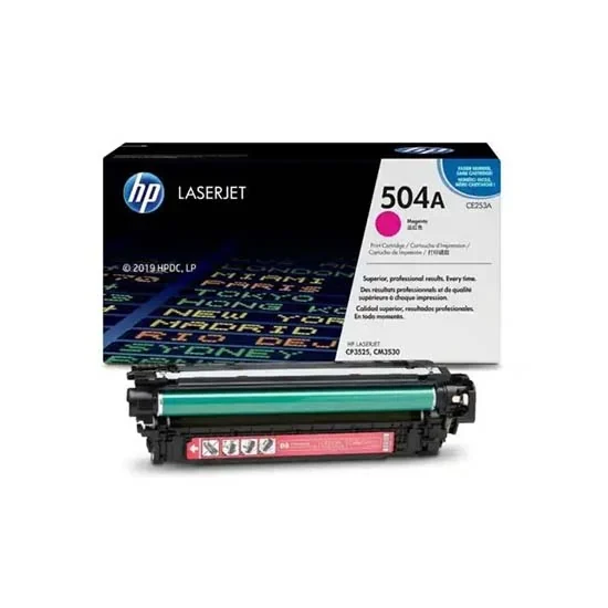 HP Toner CE253A (504A) – Magenta