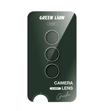 Green Lion Classic Camera Lens for Z Fold 7 – Gray