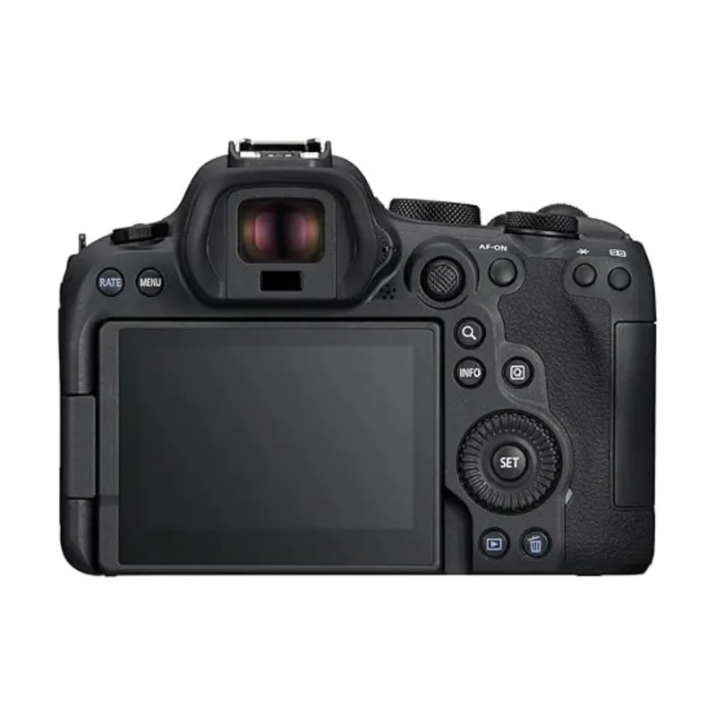 Canon EOS R6 Mark II with 24-105 STM Lens-4K Quality Recording 24.2MP Black