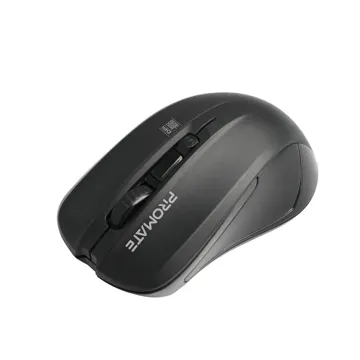 Promate 1600DPI Wireless Ergonomic Contoured Mouse