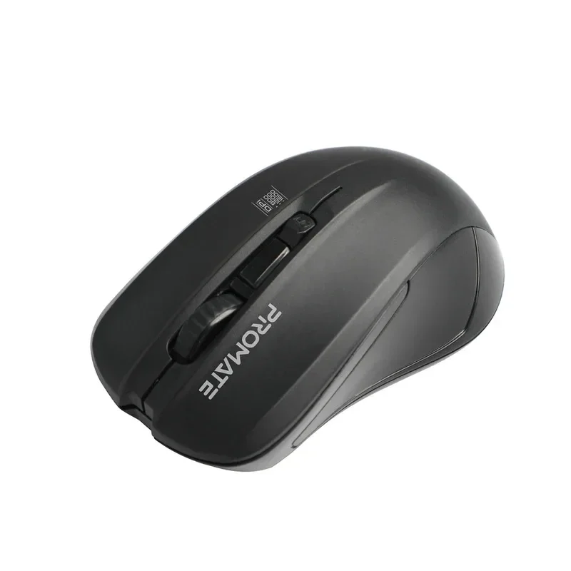 Promate 1600DPI Wireless Ergonomic Contoured Mouse