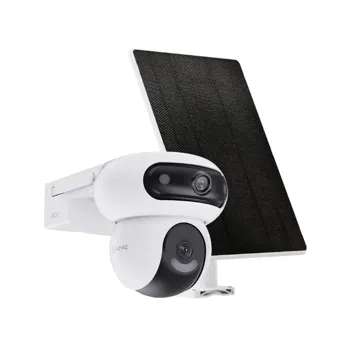 Ezviz 4+4mp Dual-Lens All-Day Recording Wi-Fi Camera + Solar Panel 8W 4G