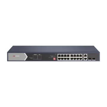 Hikvision 16 Port Gigabit Unmanaged POE Switch