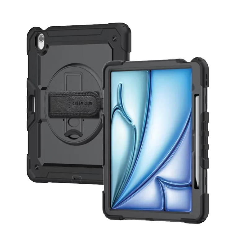 Green Lion Trioshield IPad Air 13 Case – Black