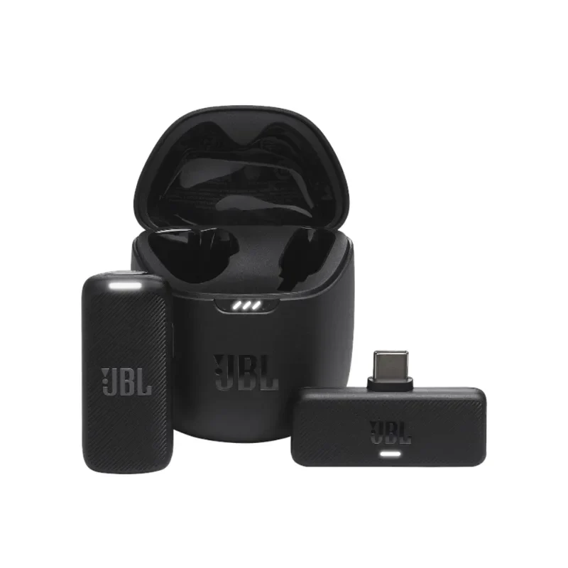 JBL Quantum Stream Wireless Wearable USB-C Microphone – Black