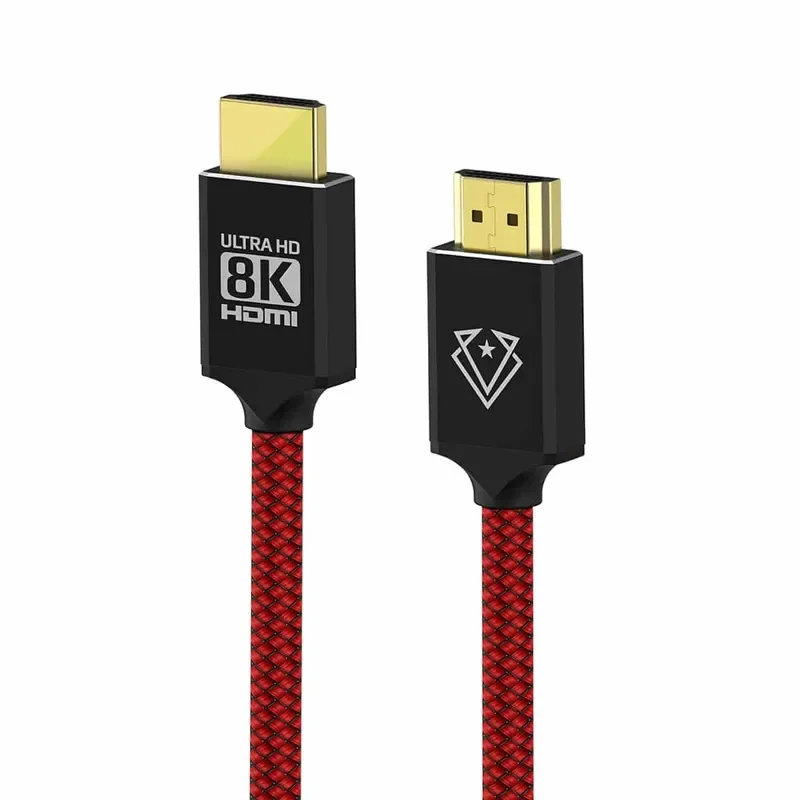 Vertux GameCharged 8K HDMI Audio Video 3D Cable 1.5 Meters
