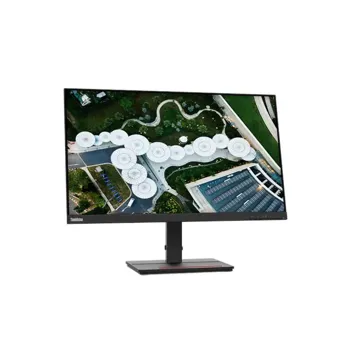 Lenovo ThinkVision S24e-20 Monitor-23.8 Inches FHD LCD|VA|Vga|HDMI|Audio Out|Black