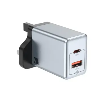 Green Lion Premium Series UK Plug PD 35W – Gray