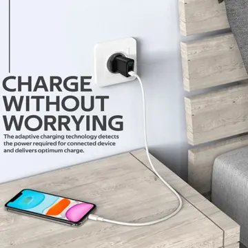 Promate 12W Wall Charger Dual USB Ports