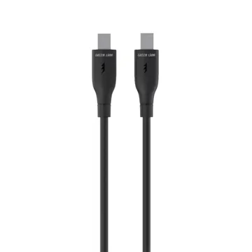 Green Lion USB-C TO USB-C PVC Cable 30 CM – Black